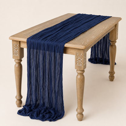 Gauze table runner