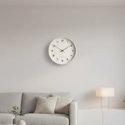 Tiché minimalistické nástěnné hodiny