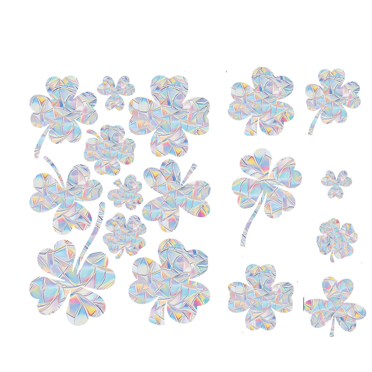 Autocollants de fenêtre holographiques