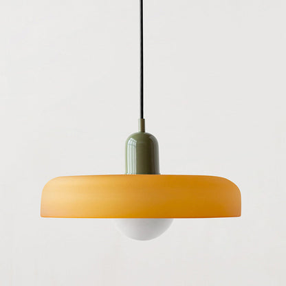 Lampa wisząca kolorowe szkło