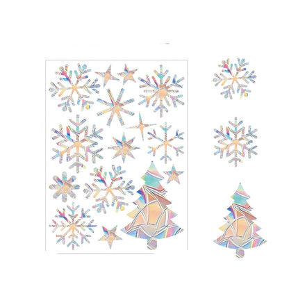 Autocollants de fenêtre holographiques