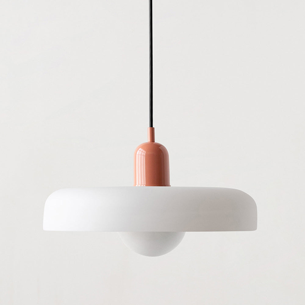 Lampa wisząca kolorowe szkło