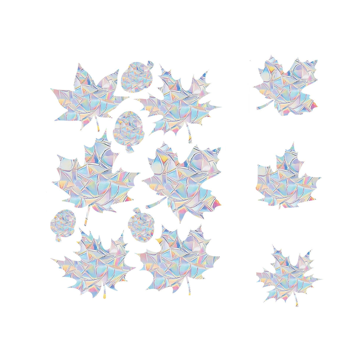 Autocollants de fenêtre holographiques