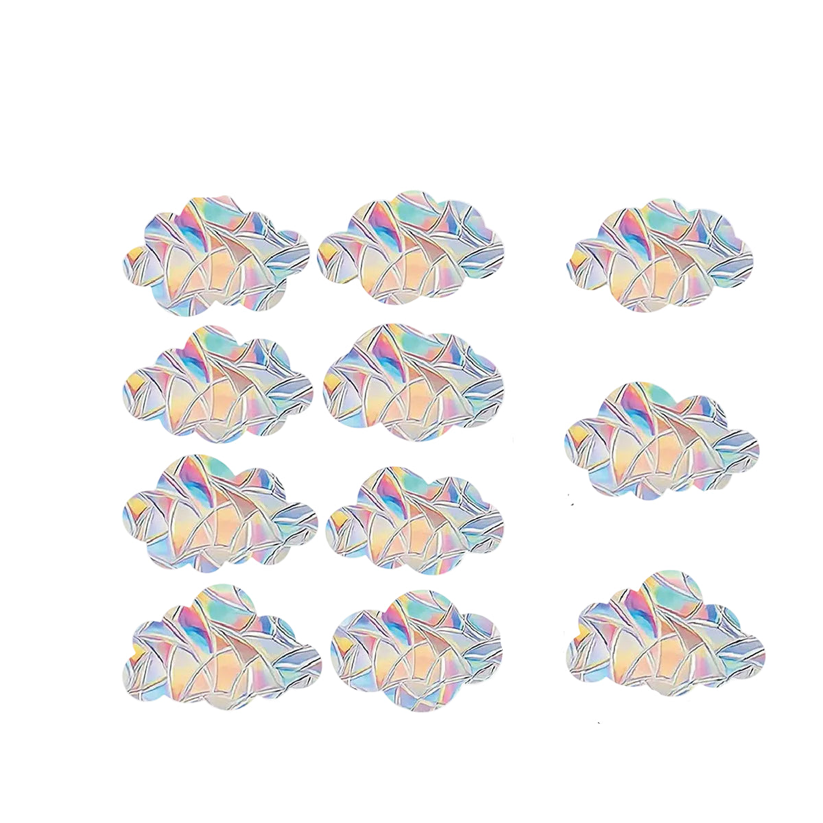 Autocollants de fenêtre holographiques