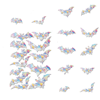 Autocollants de fenêtre holographiques