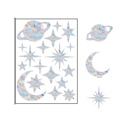 Autocollants de fenêtre holographiques