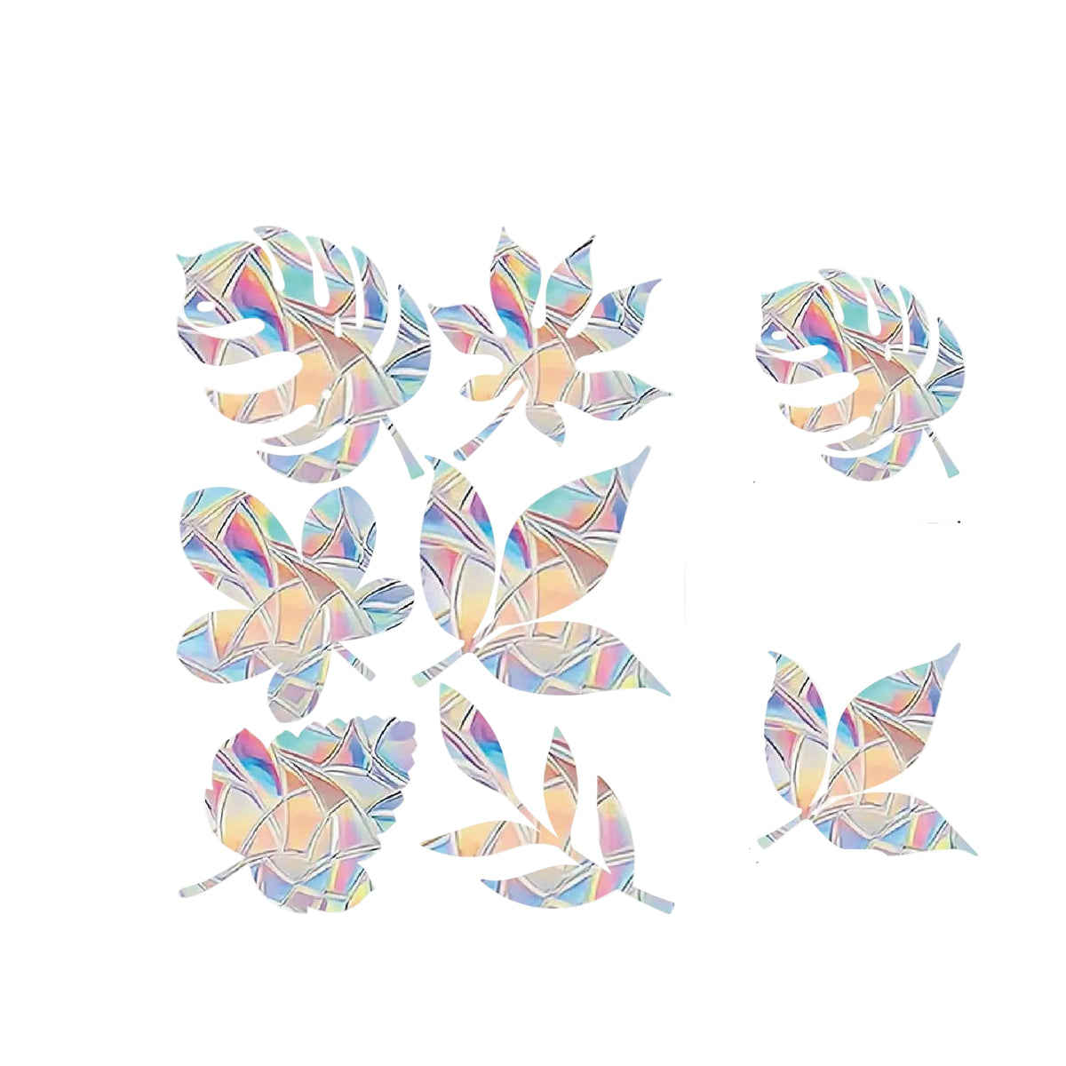 Autocollants de fenêtre holographiques