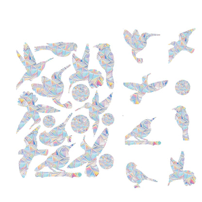 Autocollants de fenêtre holographiques