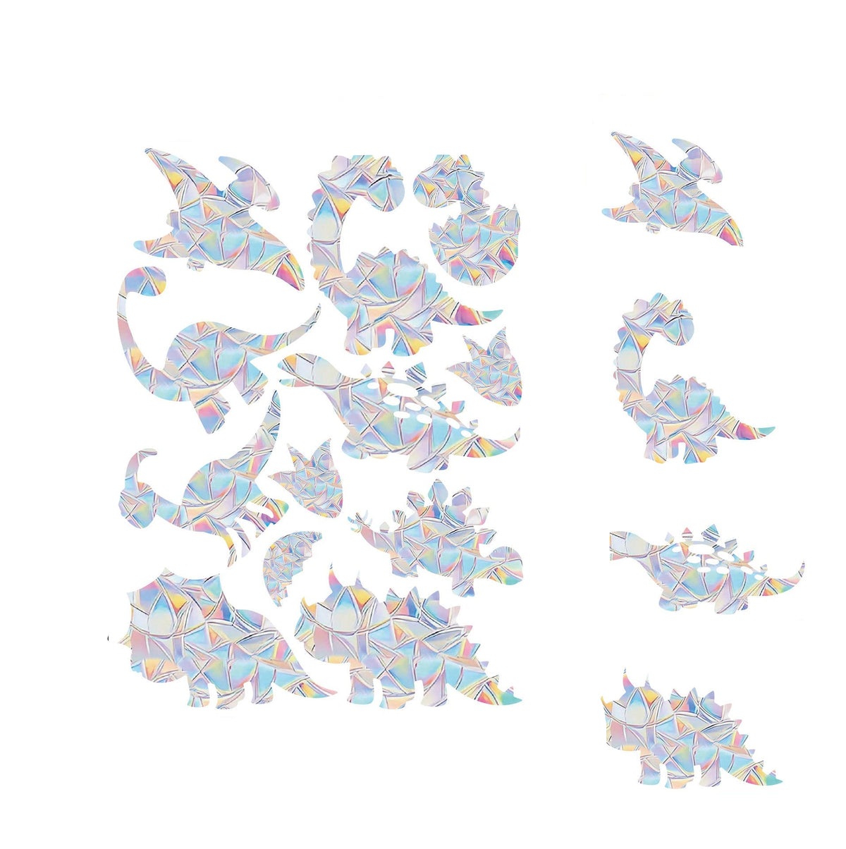 Autocollants de fenêtre holographiques