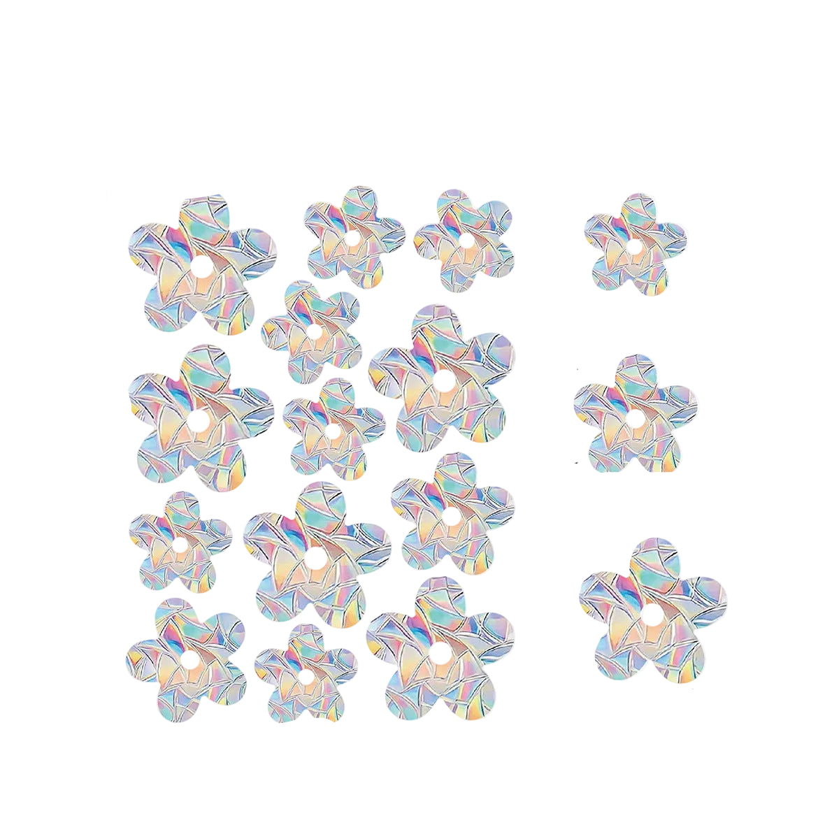 Autocollants de fenêtre holographiques