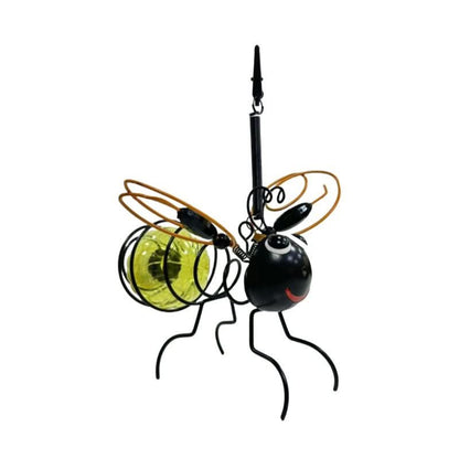 Lampe solaire en forme d’abeille