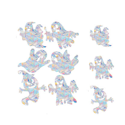 Autocollants de fenêtre holographiques