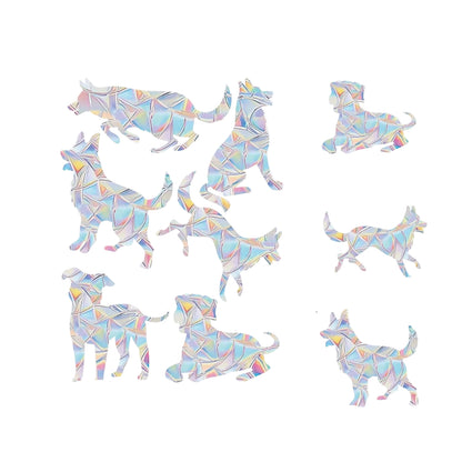 Autocollants de fenêtre holographiques