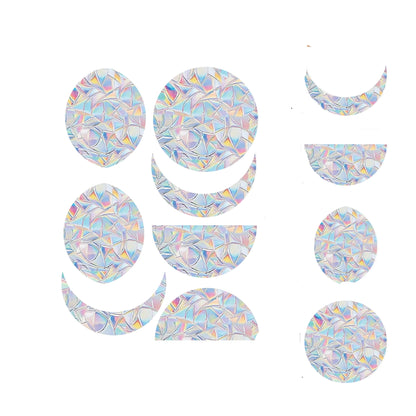 Autocollants de fenêtre holographiques