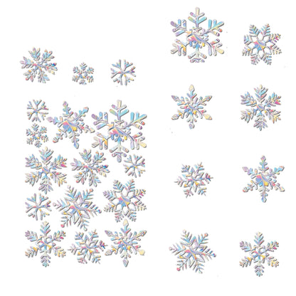 Autocollants de fenêtre holographiques