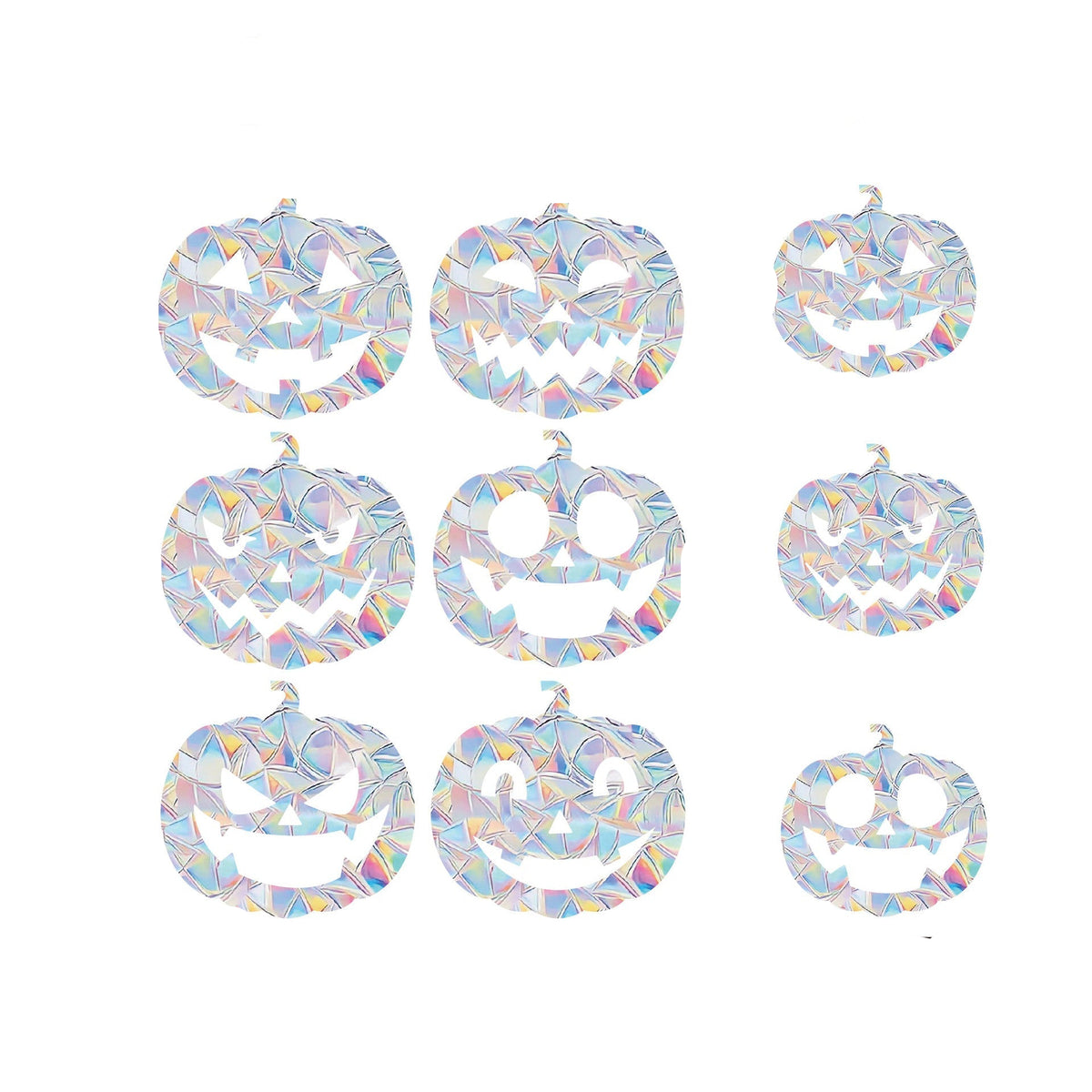 Autocollants de fenêtre holographiques