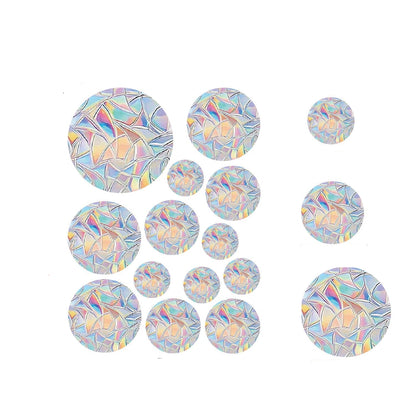 Autocollants de fenêtre holographiques