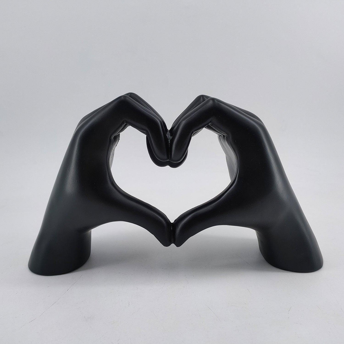 Hand-carved wooden heart