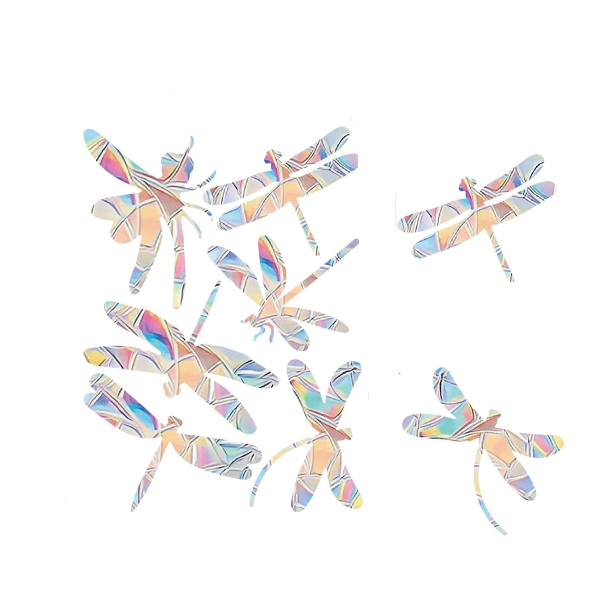 Autocollants de fenêtre holographiques