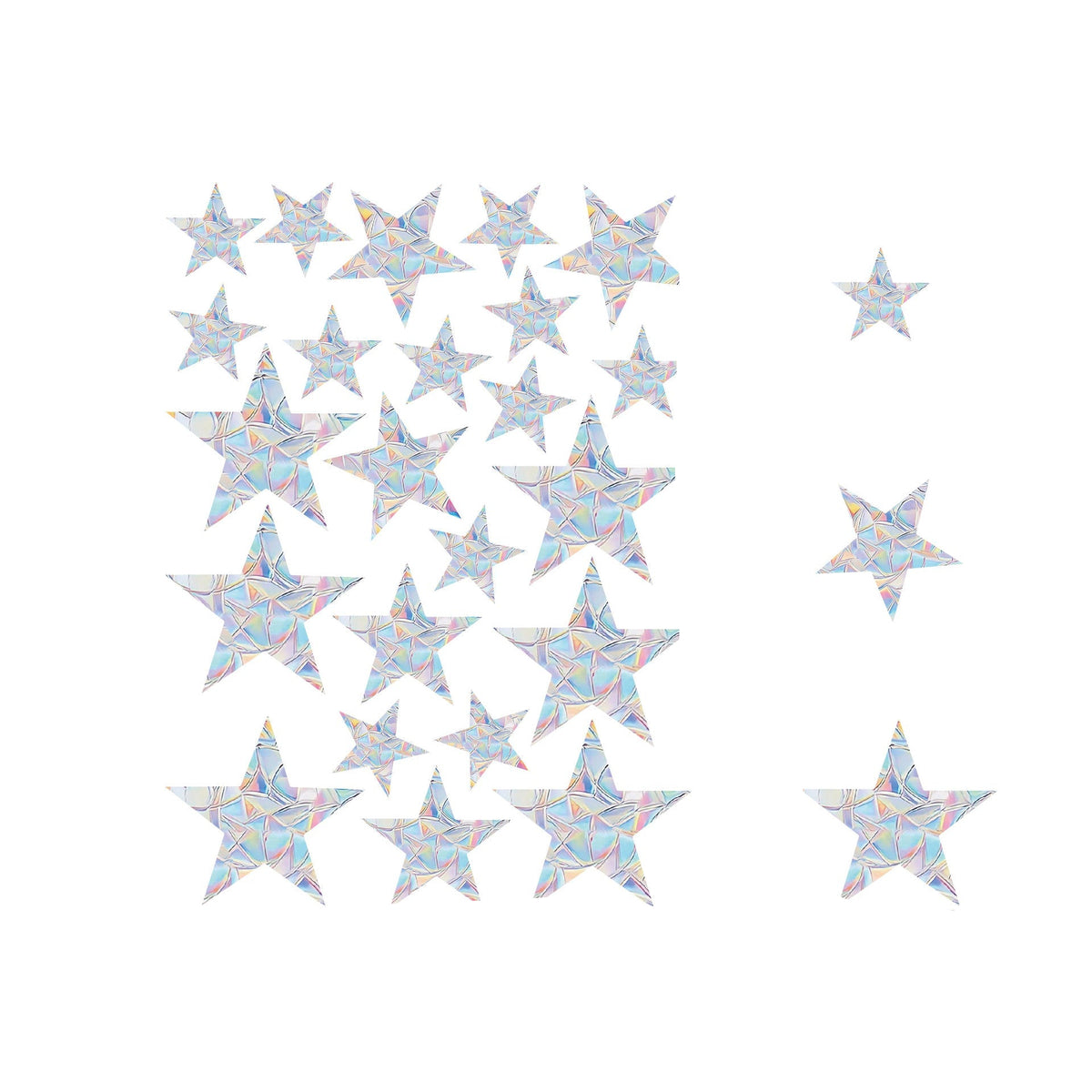 Autocollants de fenêtre holographiques