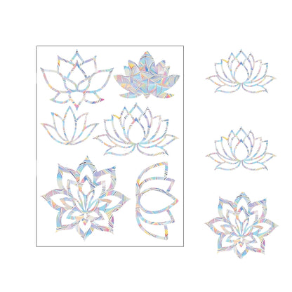 Autocollants de fenêtre holographiques