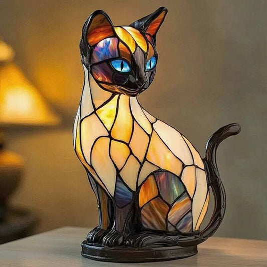 Lampka nocna kot dekoracyjna