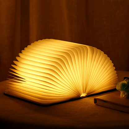 LED lampička ve tvaru knihy