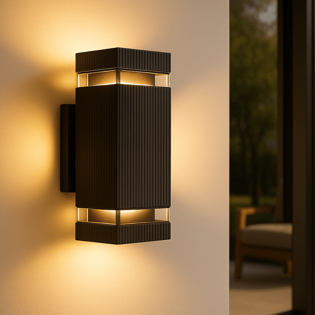 Applique murale LED montante et descendante pour façade