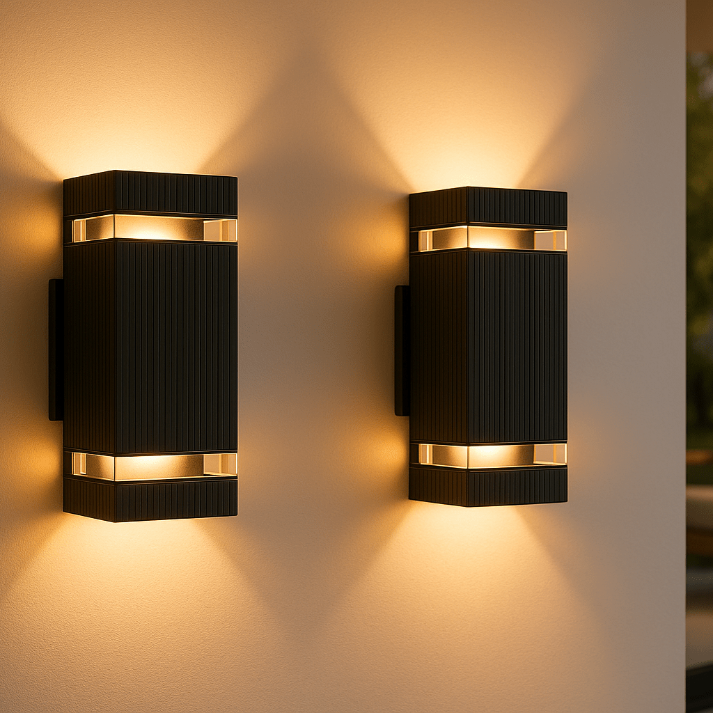Applique murale LED montante et descendante pour façade