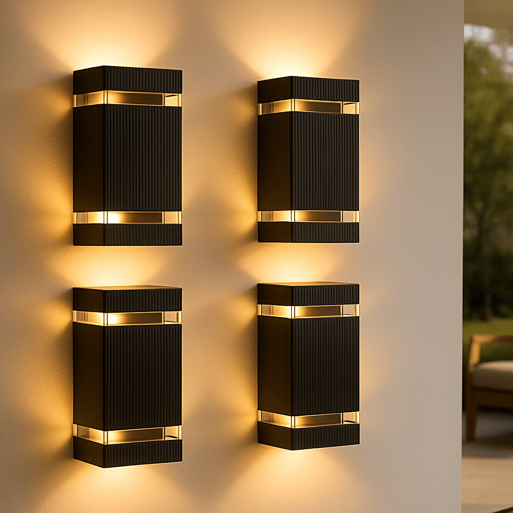 Applique murale LED montante et descendante pour façade
