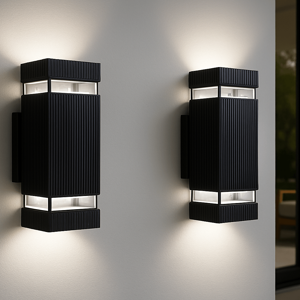 Applique murale LED montante et descendante pour façade