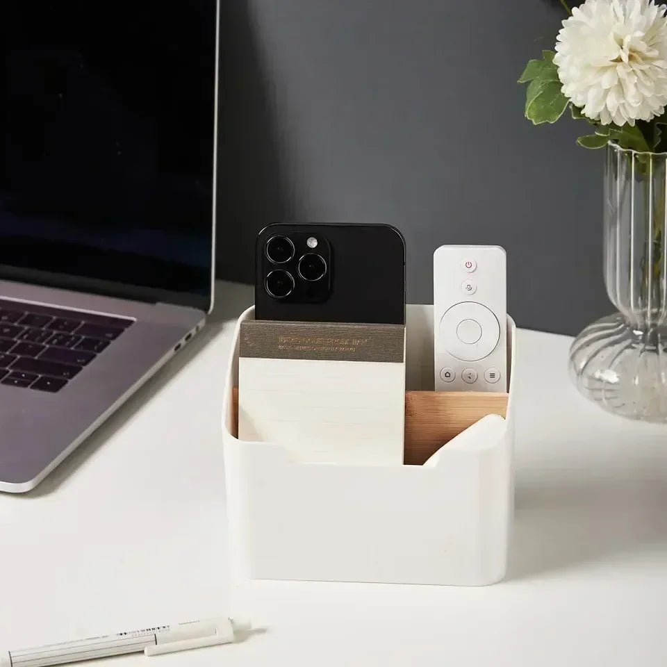 Organisateur de télécommandes avec compartiments