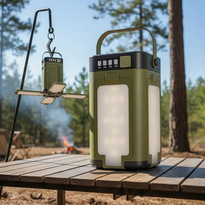 Skládací solární LED lampa
