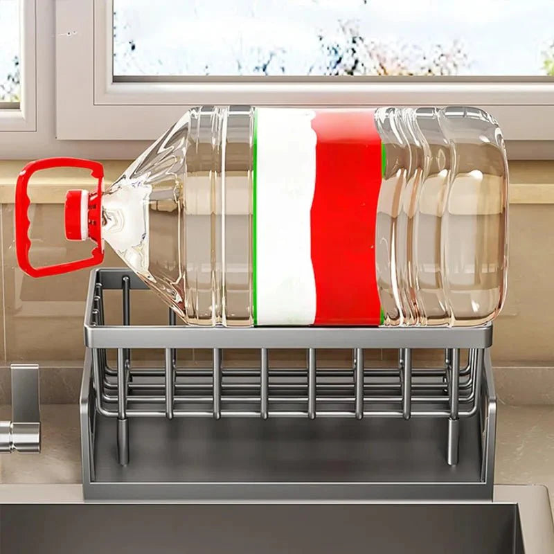 Kitchen organizer for dishwashing accessories