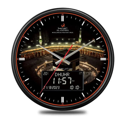 Prayer clock with azan