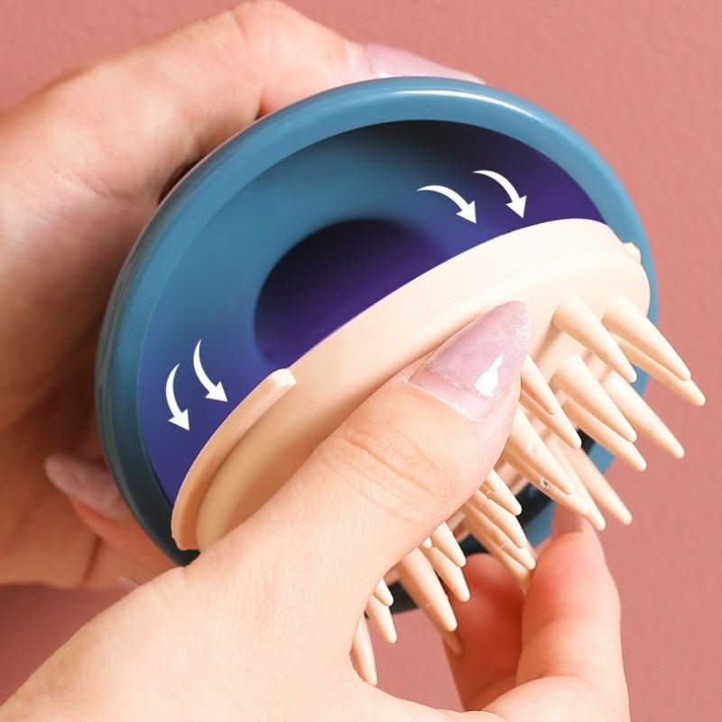 Brosse de massage du cuir chevelu