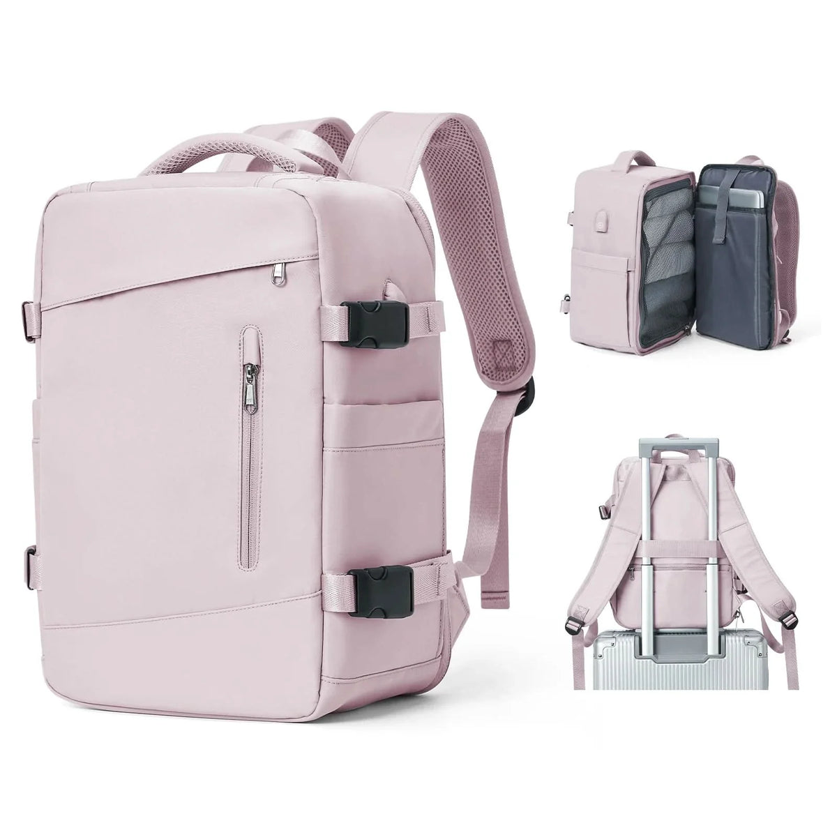 Sac à dos de voyage avec compartiment pour ordinateur portable