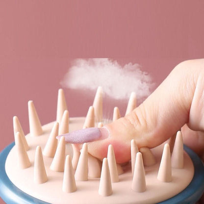 Brosse de massage du cuir chevelu