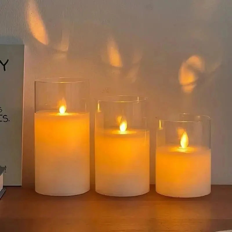 LED svíčka s nabíjením přes USB