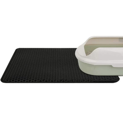 Tapis à litière double couche