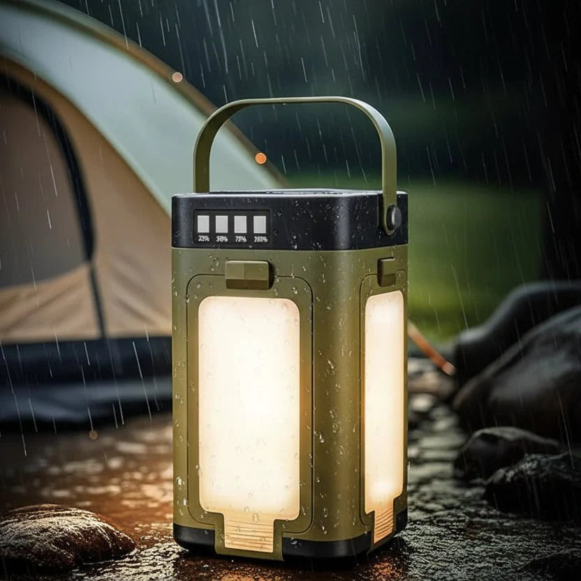 Skládací solární LED lampa