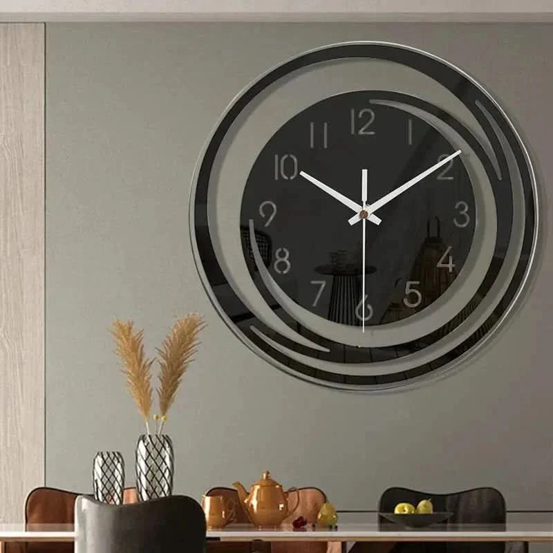 3D skandinávské nástěnné hodiny