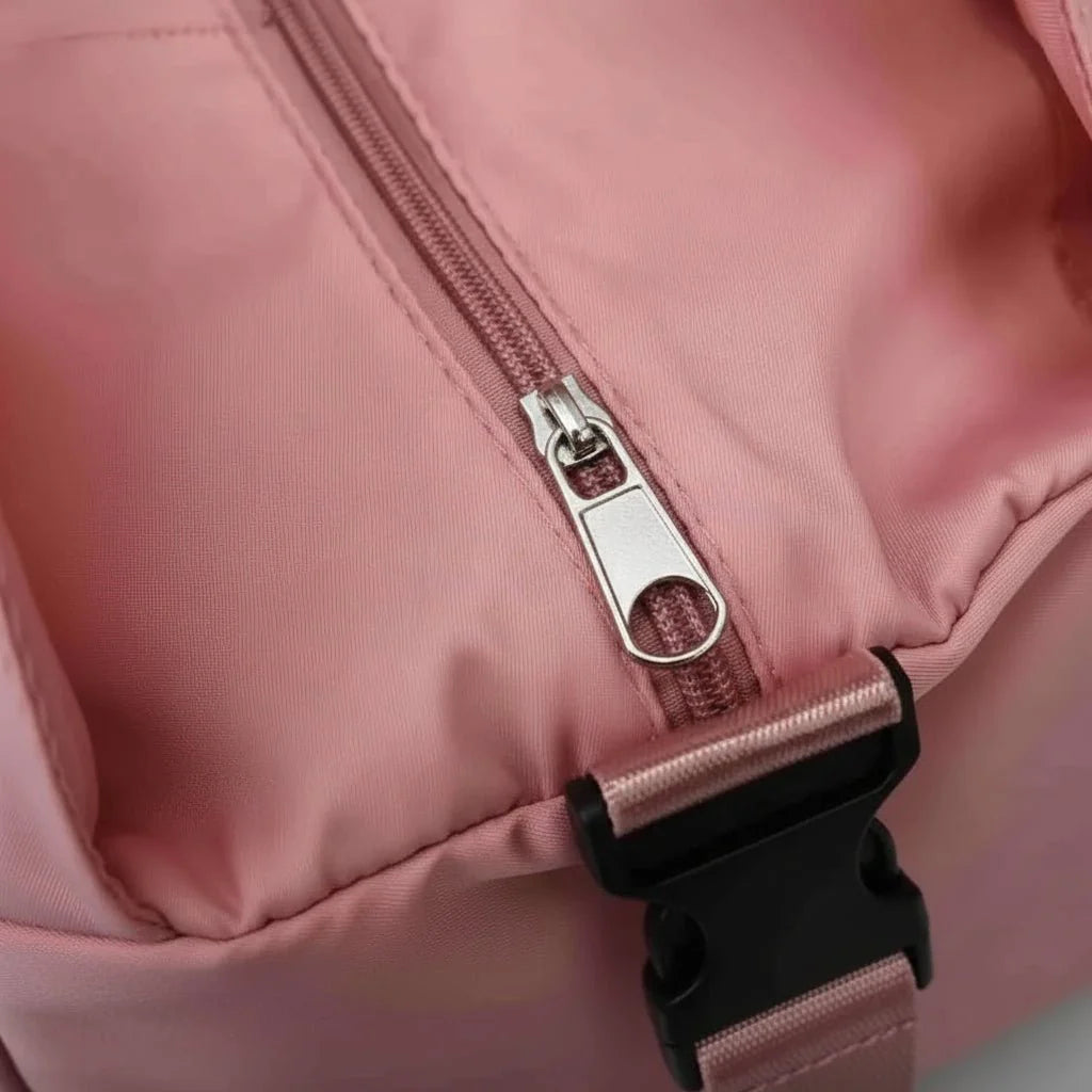 Waterproof sports bag with compartments