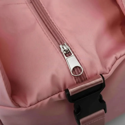 Waterproof sports bag with compartments