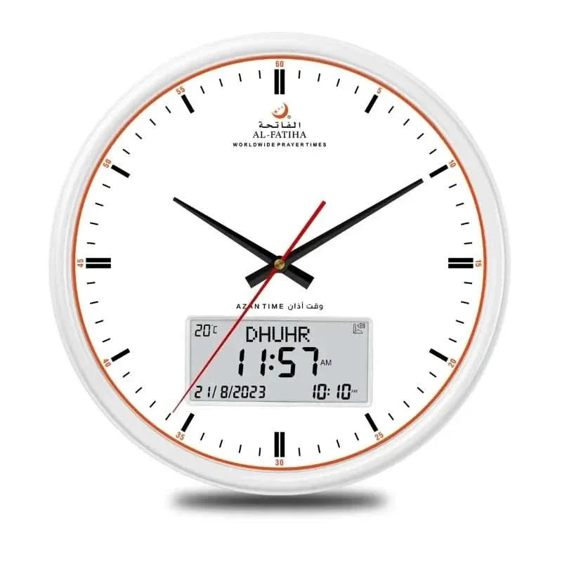 Prayer clock with azan