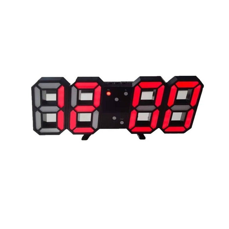 3D LED Wall or Desk Clock