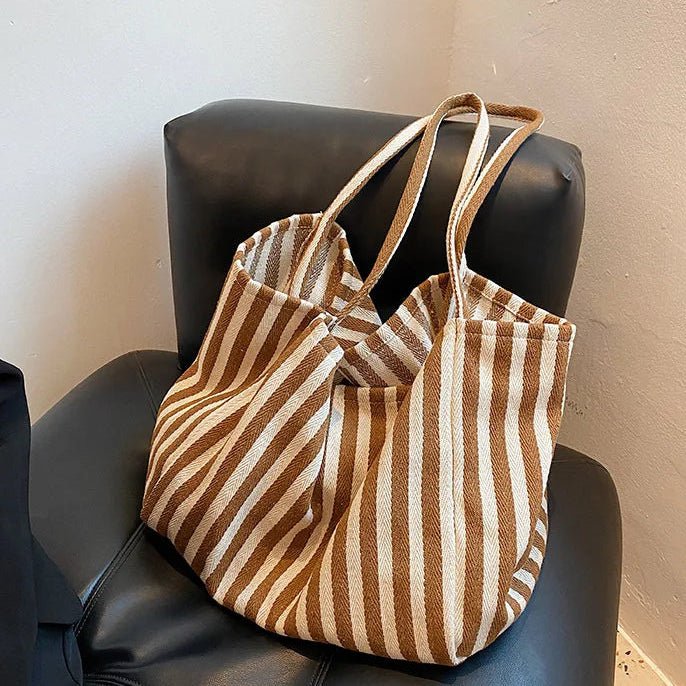 Pruhovaná taška tote
