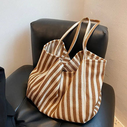 Pruhovaná taška tote