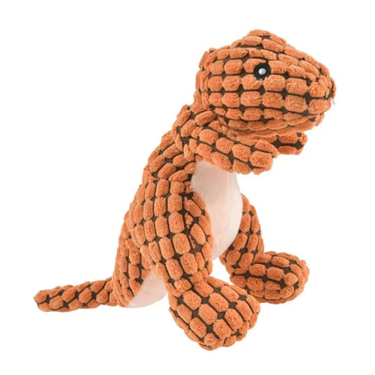 Jouet à mâcher pour chien en forme de dinosaure