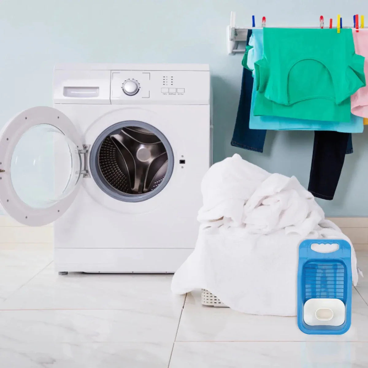 Planche à laver antidérapante pour lavage à la main